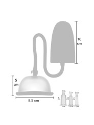 SHEEO BOMBA AUTOMATICA DE VACIO PARA VAGINA Y CLITORIS NEGRA