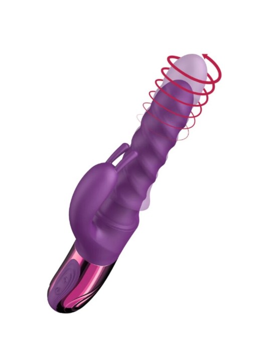 SHEEO VIBRADOR RABBIT SWIRL MORADO