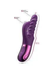 SHEEO VIBRADOR RABBIT SWIRL MORADO