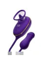 SHEEO SUCCIONADOR DE CLITORIS CON EFECTO LICKING Y ESTIMULADOR ANAL MORADO