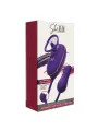 SHEEO SUCCIONADOR DE CLITORIS CON EFECTO LICKING Y ESTIMULADOR ANAL MORADO