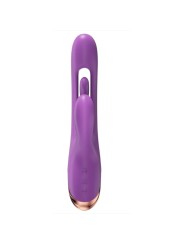 SHEEO VIBRADOR RABBIT PUNTO G CON MOVIMIENTO DIGITAL MORADO