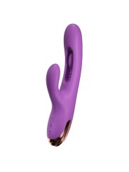 SHEEO VIBRADOR RABBIT PUNTO G CON MOVIMIENTO DIGITAL MORADO