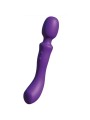 SHEEO WAND MASAJEADORA VIBRADORA DE DOBLE EXTREMO MORADA