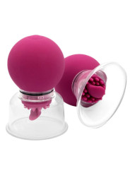 SHEEO BOMBA VIBRADORA Y GIRATORIA PARA PEZONES Y CLITORIS