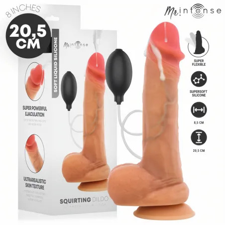 MR INTENSE DANNY DILDO EYACULADOR SILICONA 205 CM O 4 CM