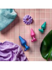 ROMP LUSTER KIT DE ENTRENAMIENTO ANAL S M L CON BASE EN FORMA DE CORAZON