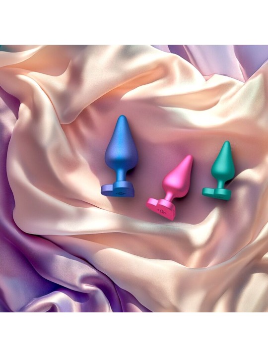ROMP LUSTER KIT DE ENTRENAMIENTO ANAL S M L CON BASE EN FORMA DE CORAZON