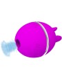 PRETTY LOVE VIBRADOR DE SILICONA REDONDO GEMINI BALL MORADO