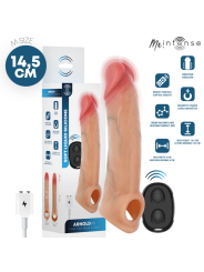 MR INTENSE ARNOLD M VIBRADOR FUNDA PENE SILICONA CONTROL REMOTO 145 CM O 4 CM