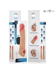 MR INTENSE ARNOLD M VIBRADOR FUNDA PENE SILICONA CONTROL REMOTO 145 CM O 4 CM