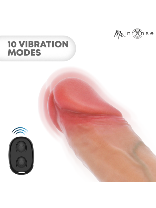 MR INTENSE ARNOLD L VIBRADOR FUNDA PENE SILICONA CONTROL REMOTO 16 CM O 45 CM