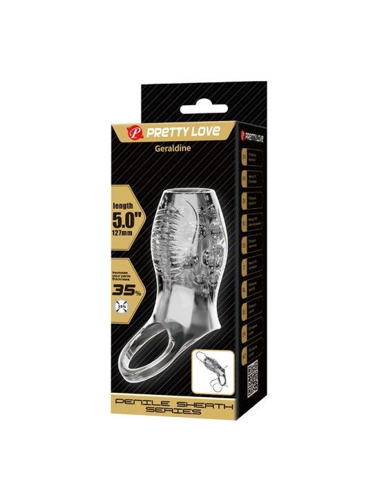 PRETTY LOVE GERALDINE FUNDA ENGROSADORA TEXTURIZADA TRANSPARENTE
