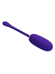 PRETTY LOVE JULIUS HUEVO VIBRADOR IMPERMEBLE RECARGABLE LILA