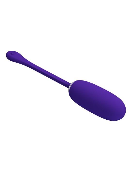 PRETTY LOVE JULIUS HUEVO VIBRADOR IMPERMEBLE RECARGABLE LILA