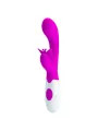 PRETTY LOVE BUTTERFLY KISS VIBRADOR RABBIT 30 FUNCIONES MORADO