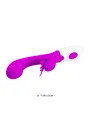 PRETTY LOVE BUTTERFLY KISS VIBRADOR RABBIT 30 FUNCIONES MORADO