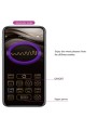 PRETTY LOVE KLAY VIBRADOR HUEVO CON EMPUJE APP CONTROL MORADO