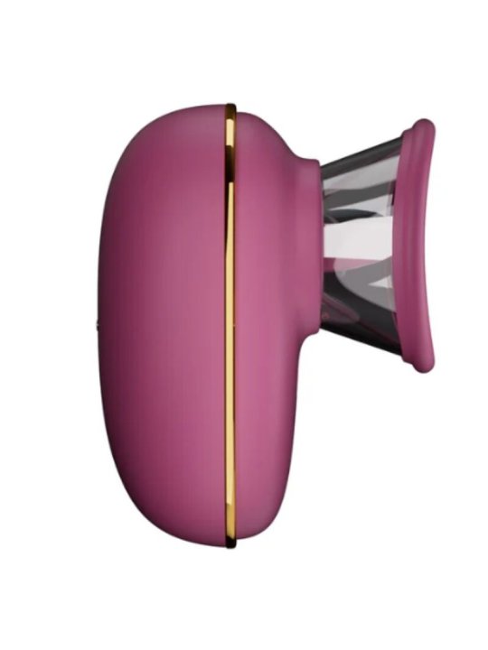SHEEO BOMBA AUTOMATICA ESTIMULADORA DE CLITORIS CON EFECTO LICKING MORADA
