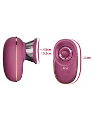SHEEO BOMBA AUTOMATICA ESTIMULADORA DE CLITORIS CON EFECTO LICKING MORADA