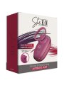 SHEEO BOMBA AUTOMATICA ESTIMULADORA DE CLITORIS CON EFECTO LICKING MORADA