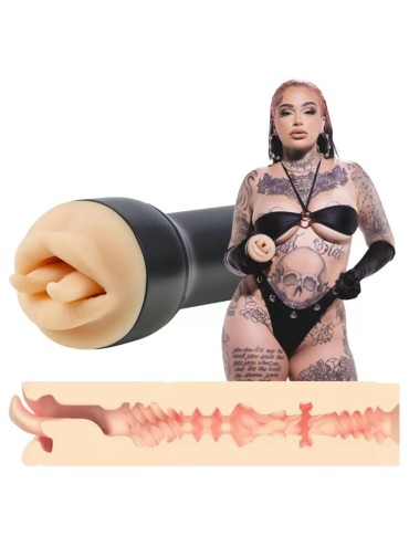KIROO RAVEN MOUTH MASTURBADOR LENGUA VIPERINA REALISTA