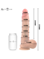 MR INTENSE GARY XL DILDO SILICONA 255 CM O 51 CM