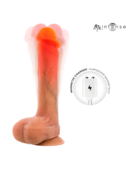 MR INTENSE BRADLEY DILDO VIBRADOR SILICONA CON EFECTO CALOR Y CONTROL REMOTO 21 CM O 42 CM