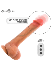 MR INTENSE BRADLEY DILDO VIBRADOR SILICONA CON EFECTO CALOR Y CONTROL REMOTO 21 CM O 42 CM