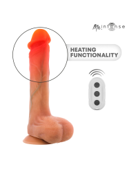 MR INTENSE BRADLEY DILDO VIBRADOR SILICONA CON EFECTO CALOR Y CONTROL REMOTO 21 CM O 42 CM