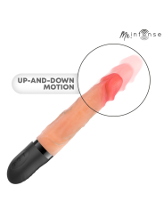 MR INTENSE JEAN VIBRADOR UPDOWN SILICONA CON EFECTO CALOR 24 CM O 38 CM