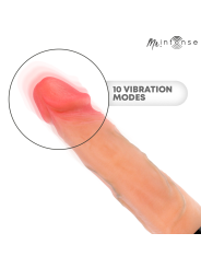 MR INTENSE JEAN VIBRADOR UPDOWN SILICONA CON EFECTO CALOR 24 CM O 38 CM