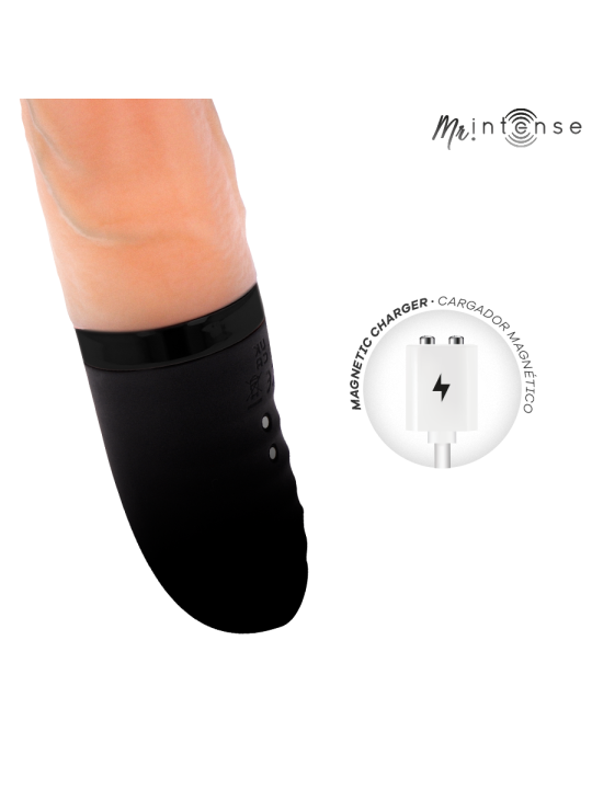 MR INTENSE JEAN VIBRADOR UPDOWN SILICONA CON EFECTO CALOR 24 CM O 38 CM