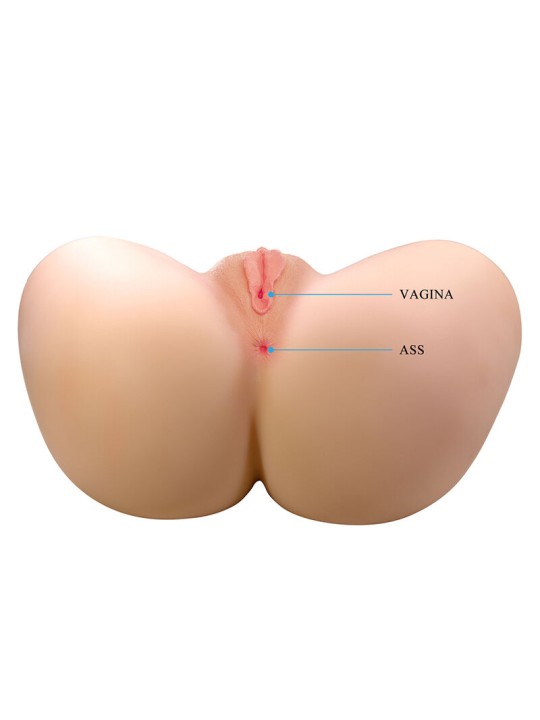 CRAZY BULL VIVIAN MASTURBADOR VAGINAL Y ANAL DOBLE CON VIBRACION