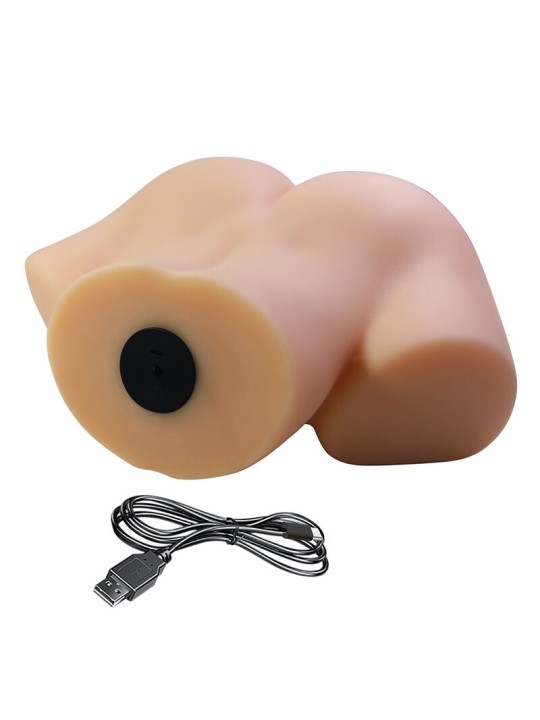 CRAZY BULL VIVIAN MASTURBADOR VAGINAL Y ANAL DOBLE CON VIBRACION