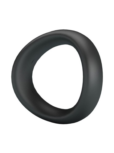 CRAZY BULL VALEN ANILLO PARA PENE ERGONOMICO SILICONA NEGRO