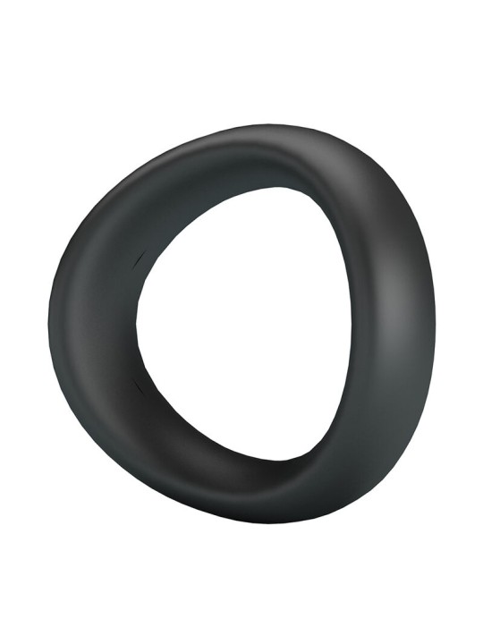 CRAZY BULL VALEN ANILLO PARA PENE ERGONOMICO SILICONA NEGRO