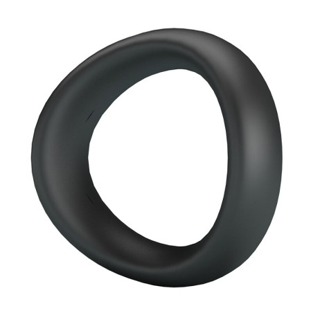 CRAZY BULL VALEN ANILLO PARA PENE ERGONOMICO SILICONA NEGRO