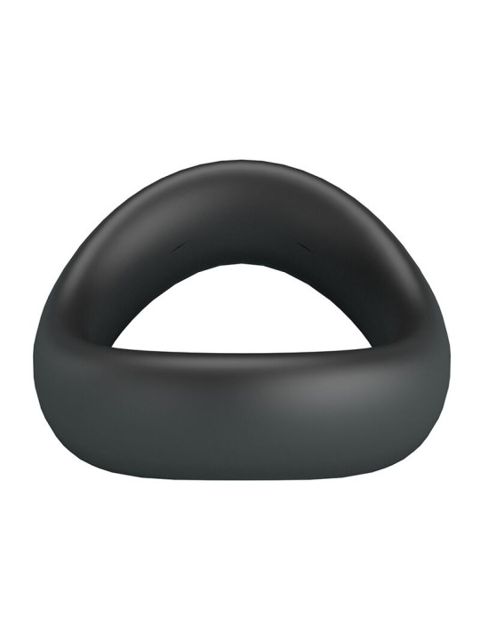 CRAZY BULL VALEN ANILLO PARA PENE ERGONOMICO SILICONA NEGRO