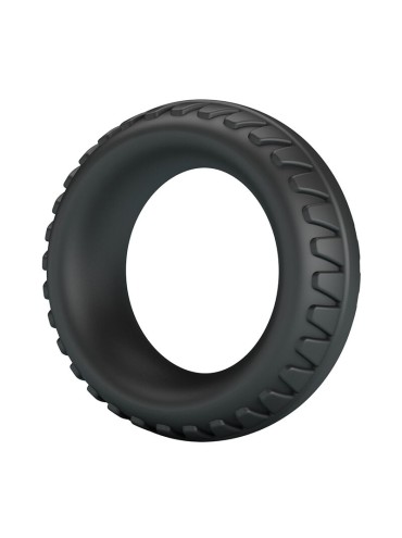 CRAZY BULL MERRITT ANILLO PARA PENE TEXTURIZADO SILICONA NEGRO