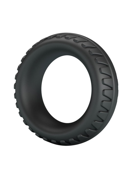 CRAZY BULL MERRITT ANILLO PARA PENE TEXTURIZADO SILICONA NEGRO