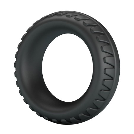 CRAZY BULL MERRITT ANILLO PARA PENE TEXTURIZADO SILICONA NEGRO