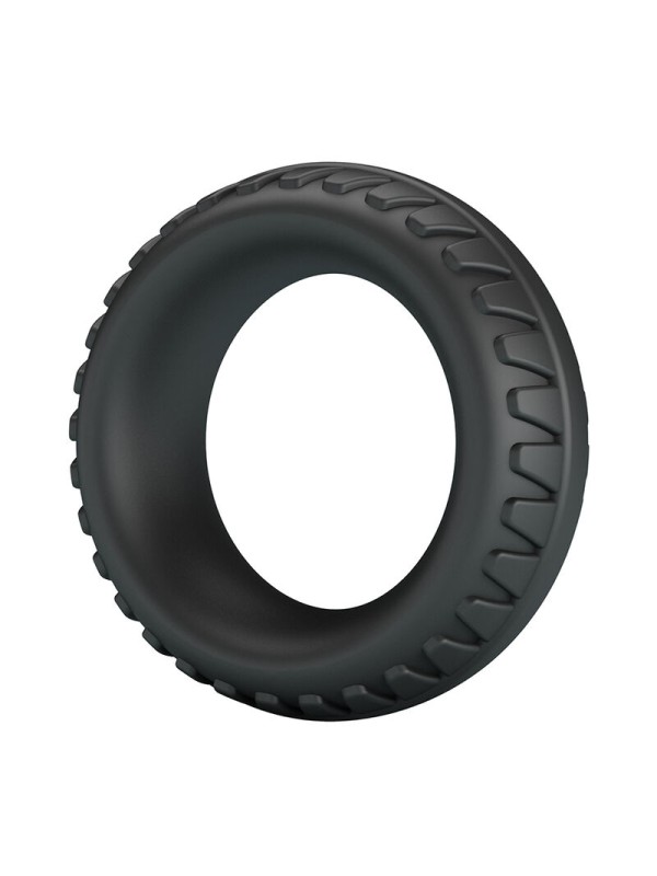 CRAZY BULL MERRITT ANILLO PARA PENE TEXTURIZADO SILICONA NEGRO
