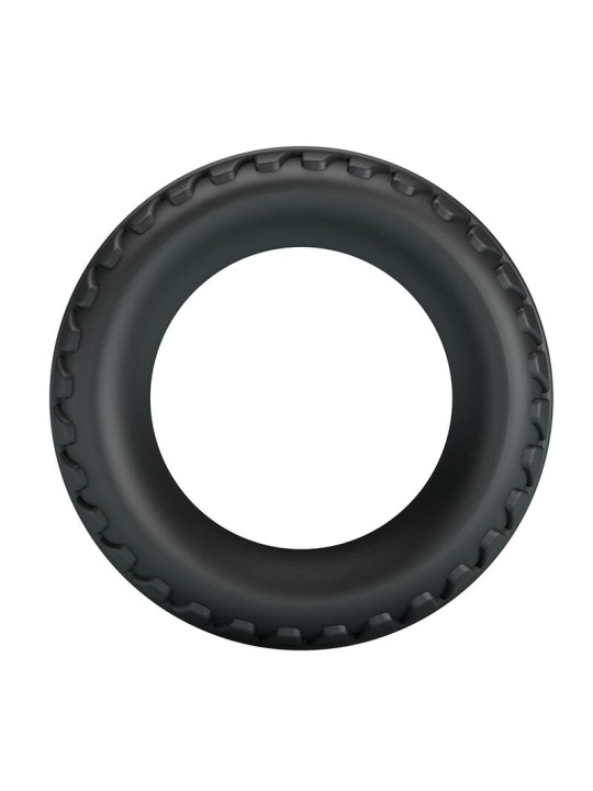 CRAZY BULL MERRITT ANILLO PARA PENE TEXTURIZADO SILICONA NEGRO