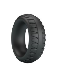 CRAZY BULL MERRITT ANILLO PARA PENE TEXTURIZADO SILICONA NEGRO