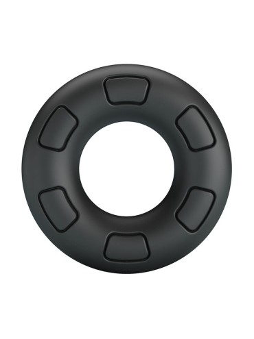 CRAZY BULL BERTRAM ANILLO PARA PENE SUPER SOFT SILICONA NEGRO