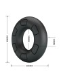 CRAZY BULL BERTRAM ANILLO PARA PENE SUPER SOFT SILICONA NEGRO