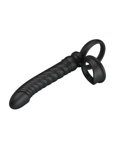 PRETTY LOVE MERRITT VIBRADOR ANAL CON ANILLO Y VIBRACION NEGRO