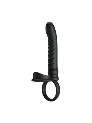 PRETTY LOVE MERRITT VIBRADOR ANAL CON ANILLO Y VIBRACION NEGRO