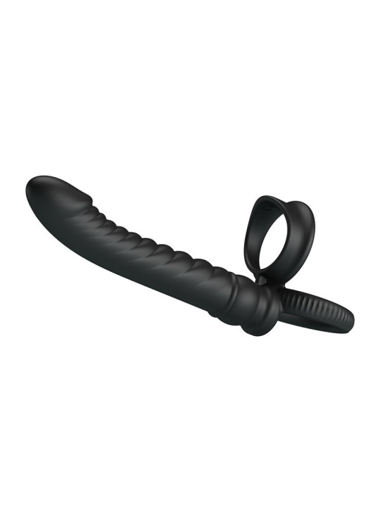 PRETTY LOVE MERRITT VIBRADOR ANAL CON ANILLO Y VIBRACION NEGRO